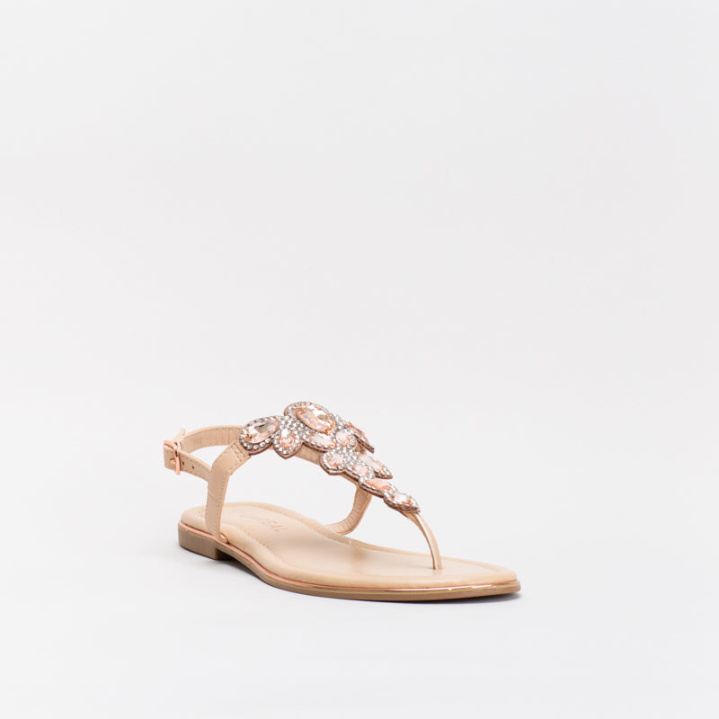 Unreal Women Jewelled Flat Sandal _ 134240