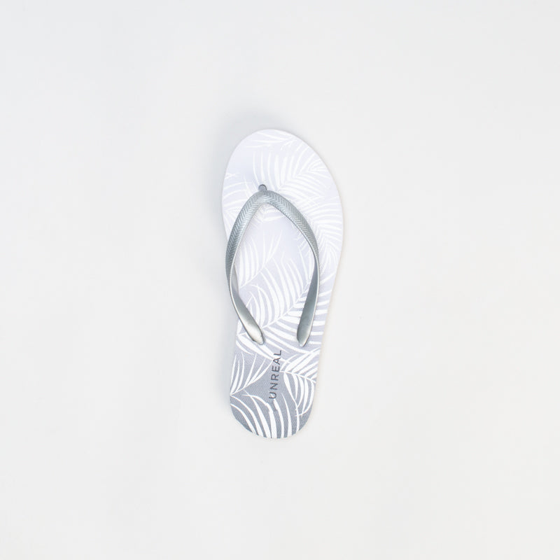 Unreal Women Metallic Ferns Flip Flop _ 134274