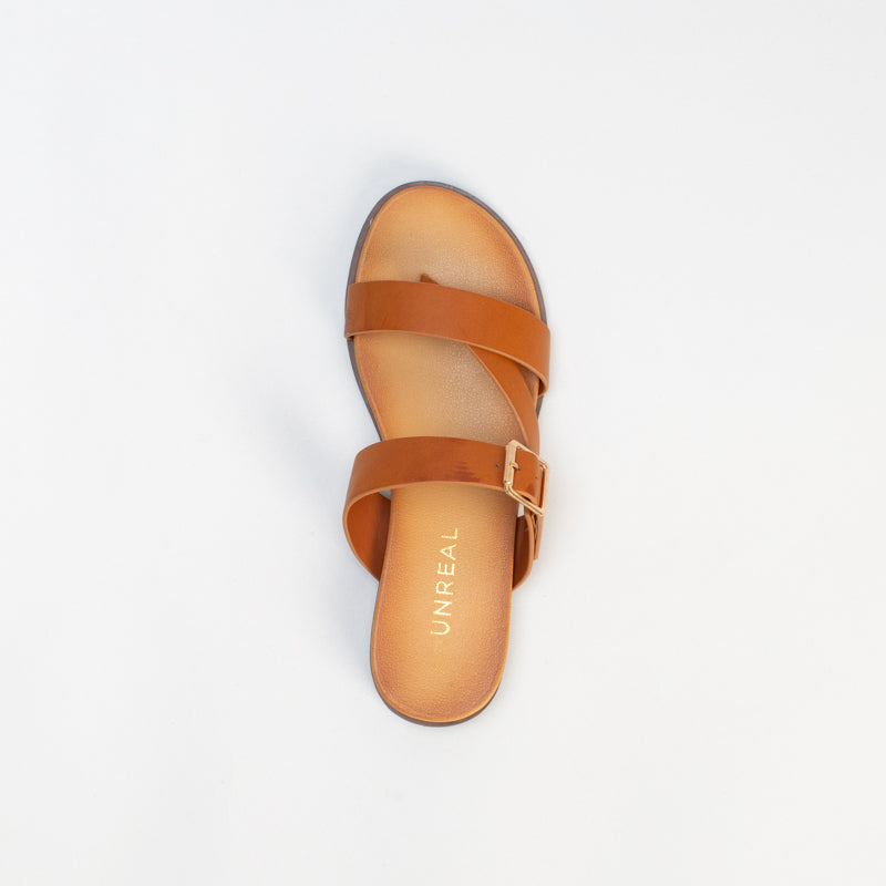 Unreal Women Toe Post Footbed Mule _ 133124