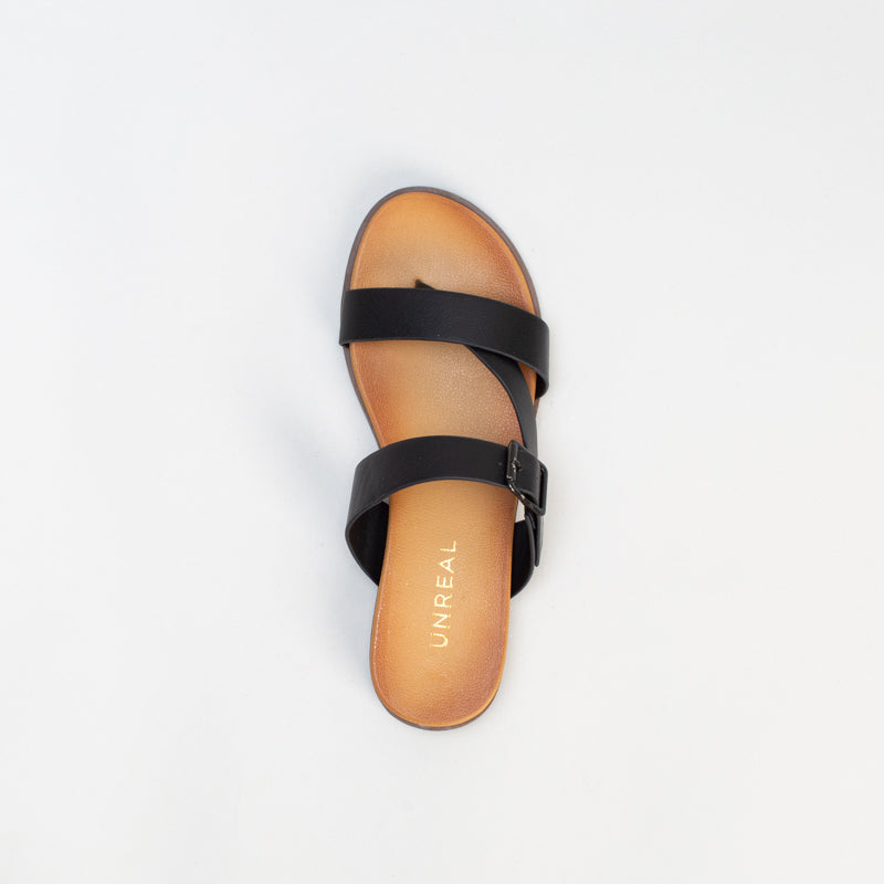 Unreal Women Toe Post Footbed Mule _ 133124