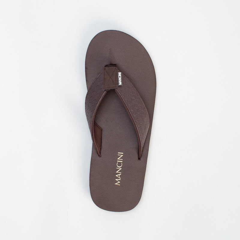 Mancini Men Leather Look Footbed Embossed Upper _ 133723