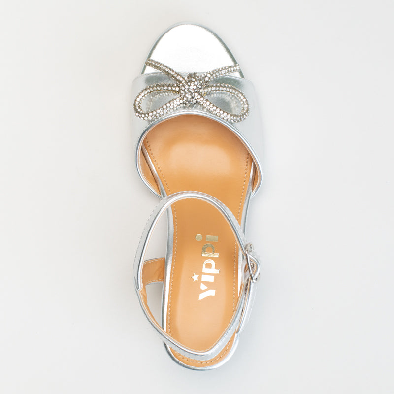 Diamante Bow Party Shoe