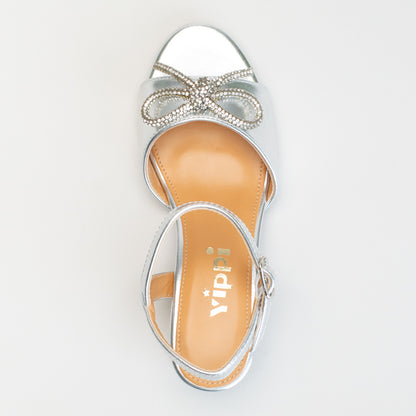 Diamante Bow Party Shoe