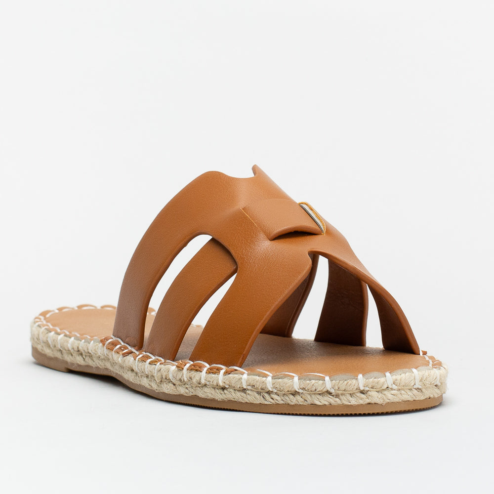 Espadrille H-mule Slide
