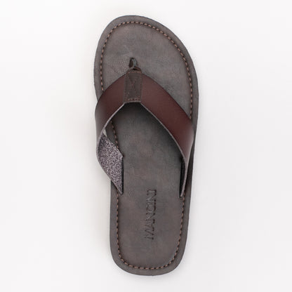 Authentic  leather like thong