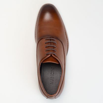 Burnished Oxford Lace Up