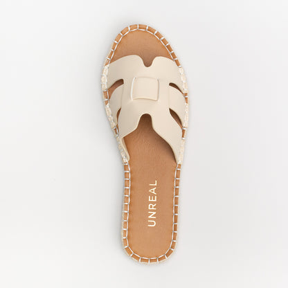 Espadrille H-mule Slide