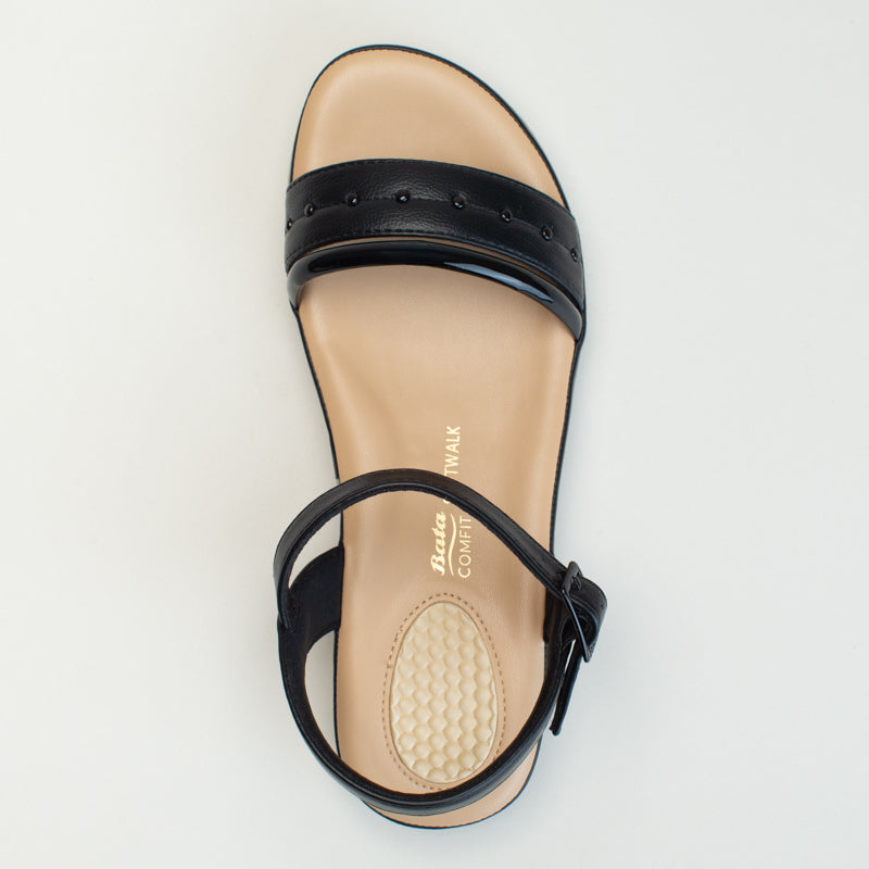 Bata Ladies comfort sandal with ankle strap