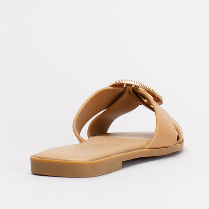 Statement Ring Mule Slide