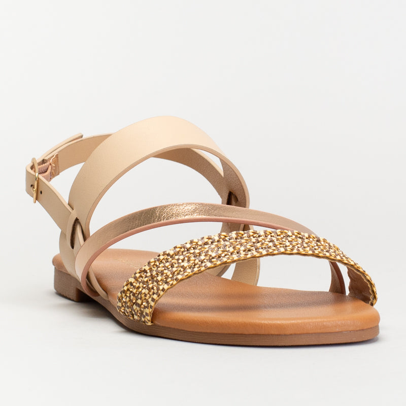 ASSYMETRICAL SLINGBACK