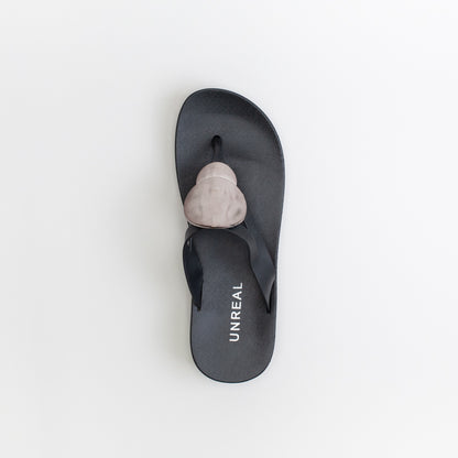 Wedge Thong Slip On Sandal