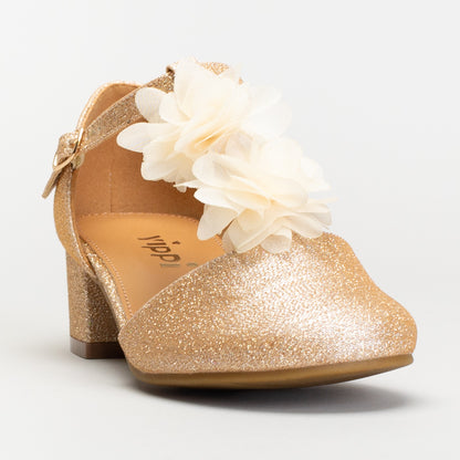 Flower T Bar Party shoe