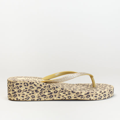 TOE THONG PRINTED WEDGE