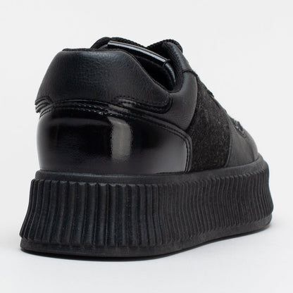 TWO TONE PLATFORM SNEAKER