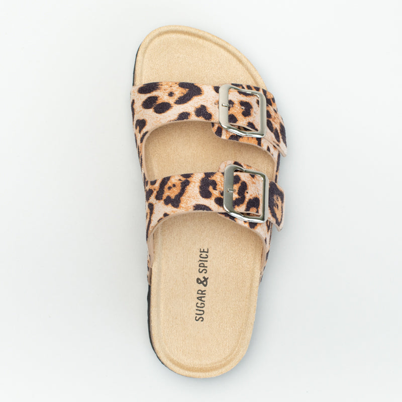 Leopard Print Sandal _ 165330