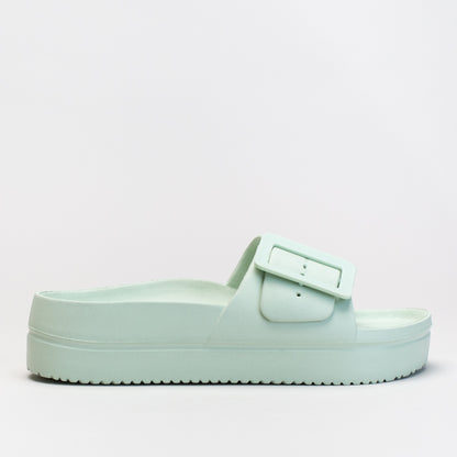 Blown Eva Sandals With Side Buckle