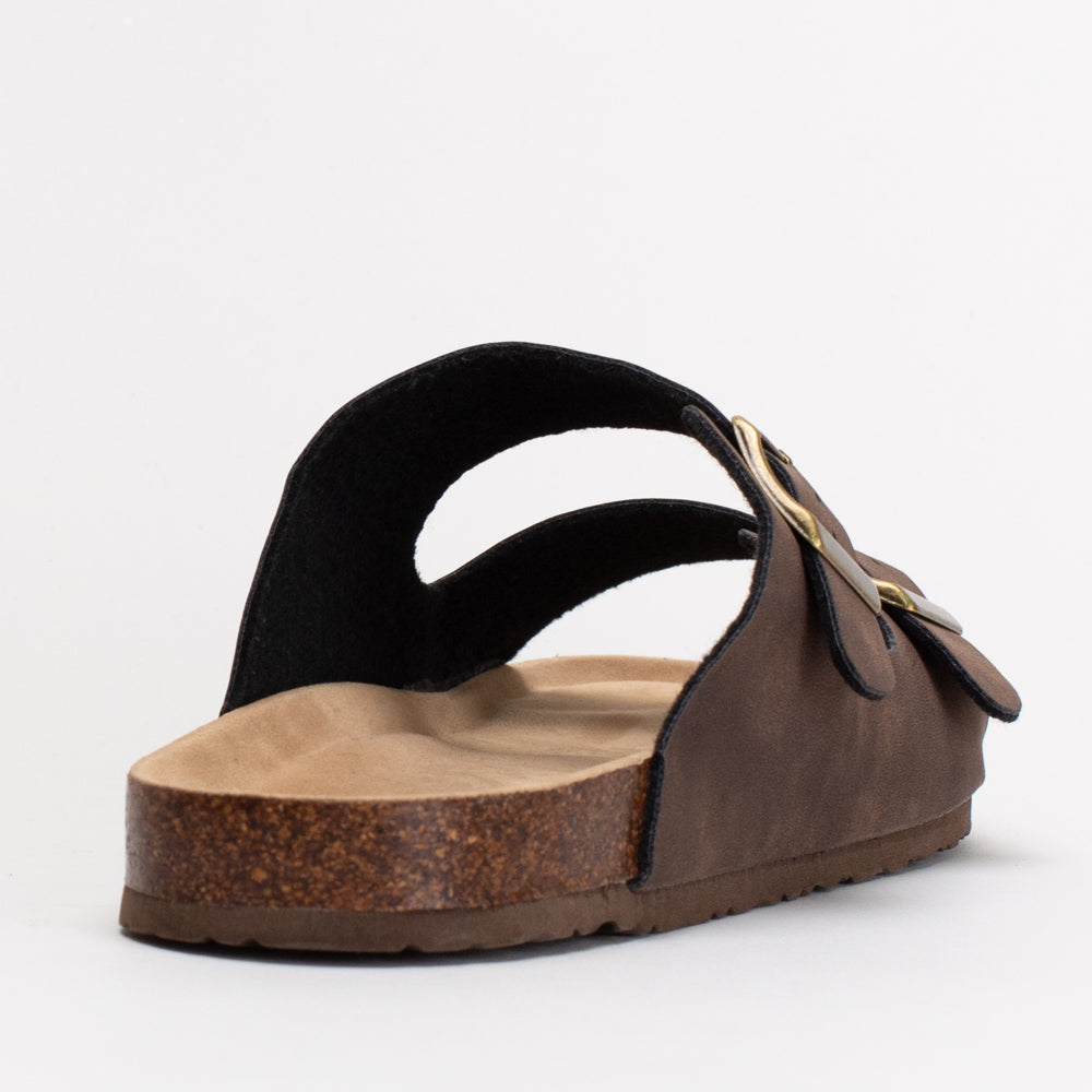 Buckle Mule Footbed