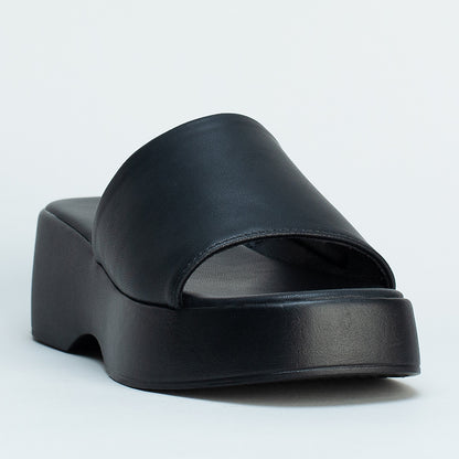 Platform Slip On Sandal