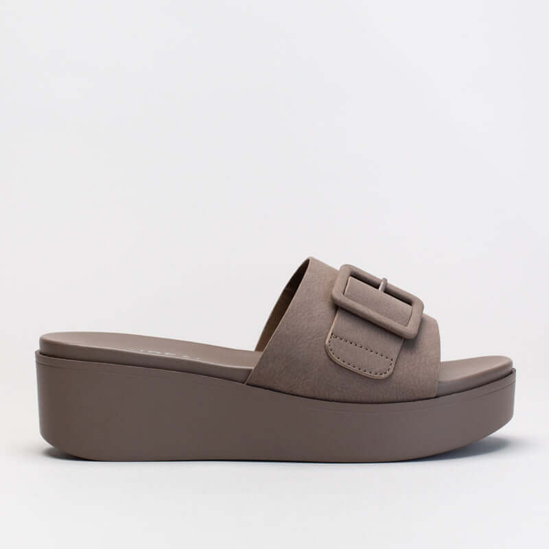Platform Mule with Side Buckle