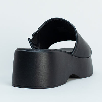 Platform Slip On Sandal