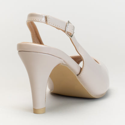 Peep Toe Slingback