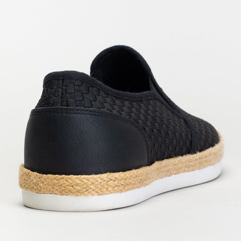 woven slip on