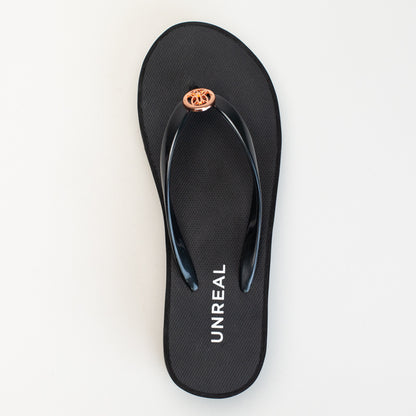 TOE THONG PRINTED WEDGE
