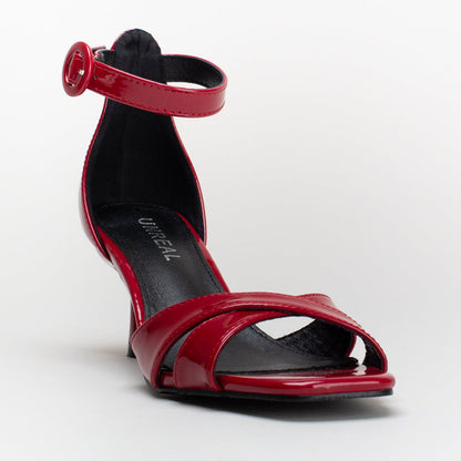 Kitten Heel With Cross Over Strap