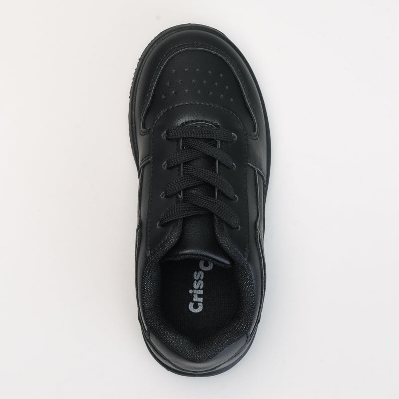 Boys lace up trainer