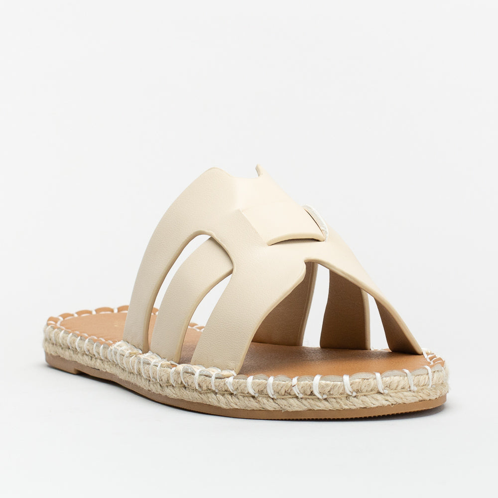 Espadrille H-mule Slide