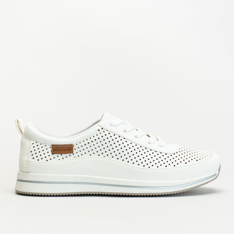 Pc Lace Up Sneaker With Pin Punch Detail _ 166553