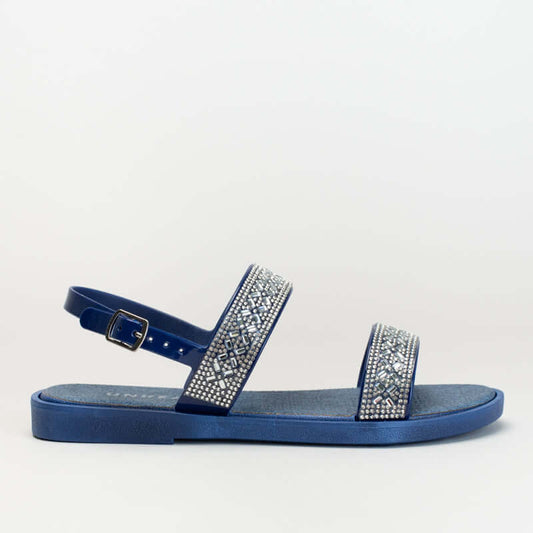 Diamante Double Sling Back