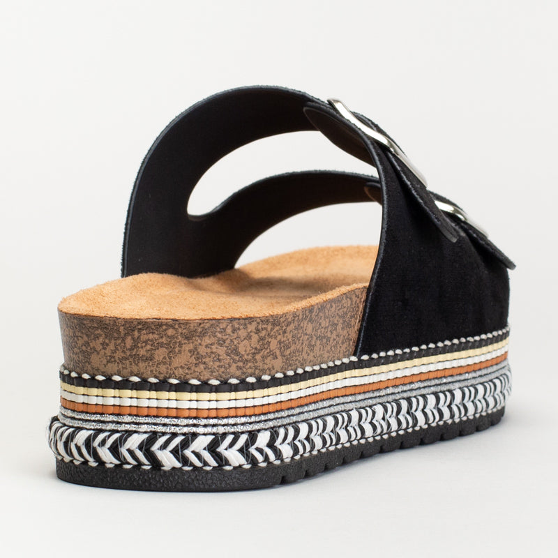 Espadrille Printed Platform