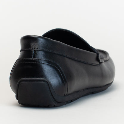 leather driving moccasin