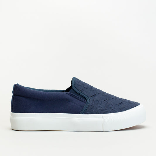 Slip On Platform With Anglaise Upper