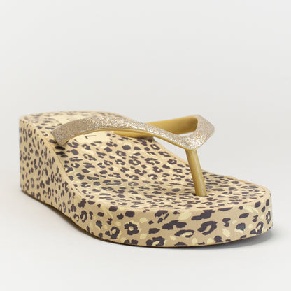 TOE THONG PRINTED WEDGE