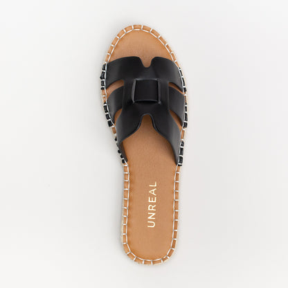 Espadrille H-mule Slide