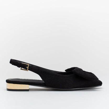 Pointy Sling Back With Bow