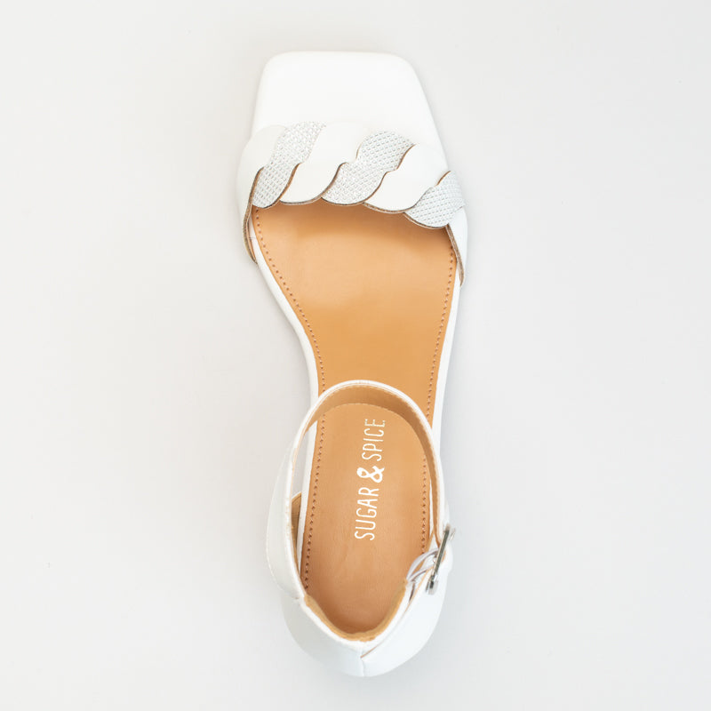 Glitter Woven Party Shoe