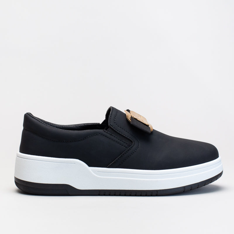 PC Slip On Sneaker With Oversized Trim