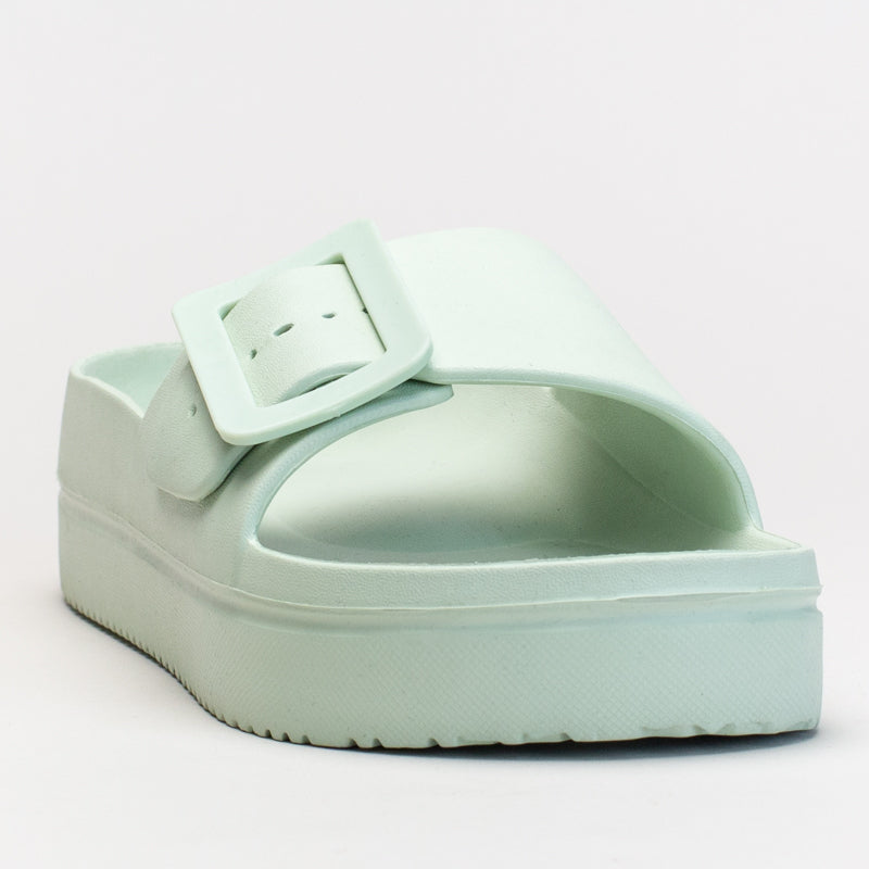 Blown Eva Sandals With Side Buckle