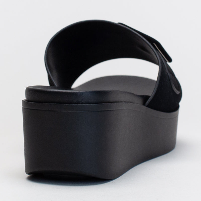 Platform Mule with Side Buckle