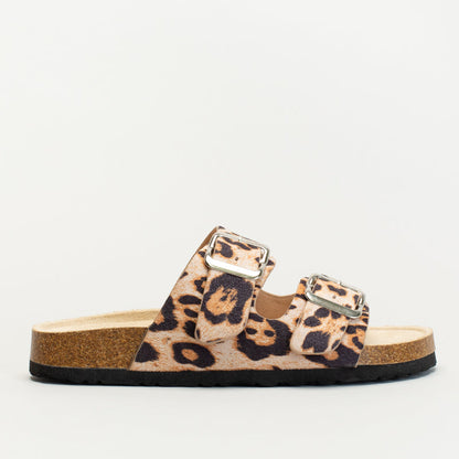 Leopard Print Sandal _ 165330