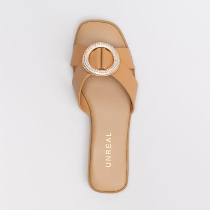 Statement Ring Mule Slide