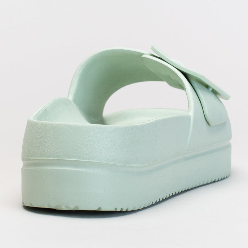 Blown Eva Sandals With Side Buckle