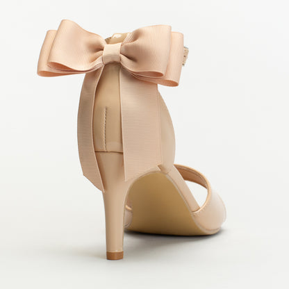 Heel With Oversized Bow