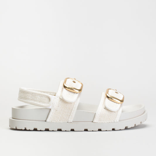 Two buckle sandal