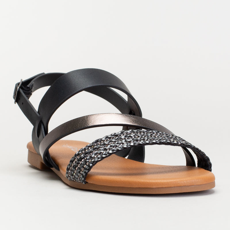 Assymetrical Slingback _ 166252