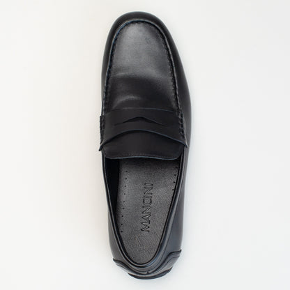 leather driving moccasin