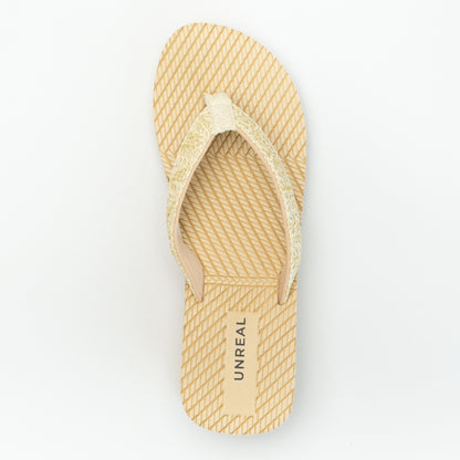 RAFIA PLATFORM THONG